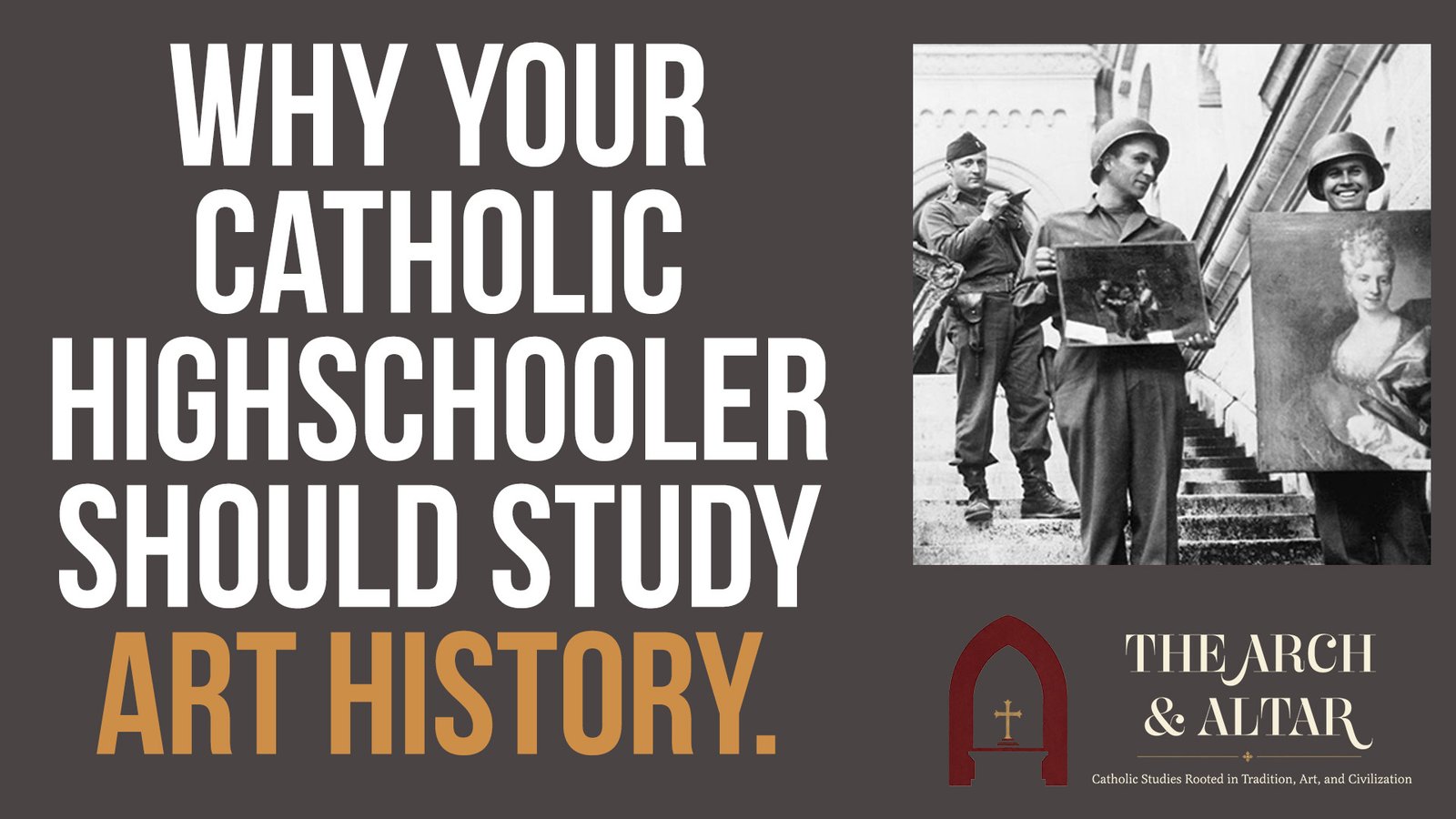 Why Your Catholic Highschooler Should Study Art History — Art History I class preview